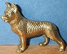 Shepherd Dog - Brass