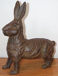 Rabbit - Iron Doorstop