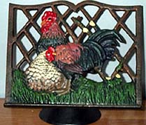 Chicken Book Stand - Iron