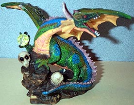 Dragon with Crystal - Coldcast