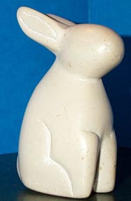 Rabbit - Seated Soapstone